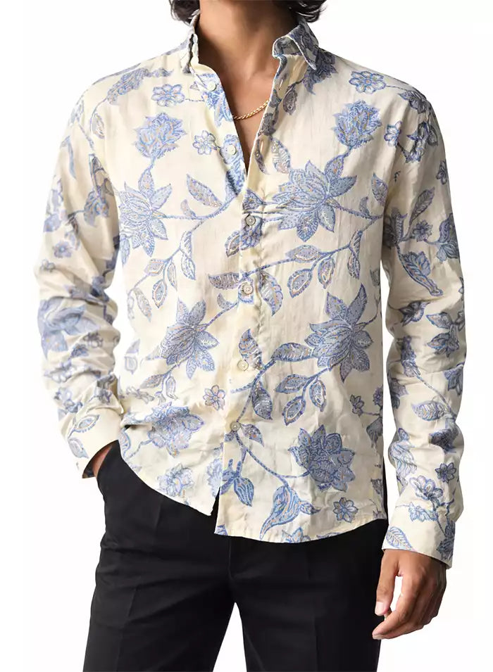 IMP LINEN PRINTED SHIRTS