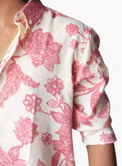 IMP LINEN PRINTED SHIRTS