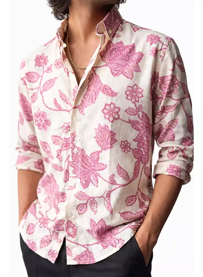 IMP LINEN PRINTED SHIRTS
