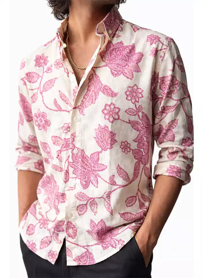 IMP LINEN PRINTED SHIRTS